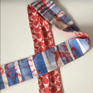 Coach Silk Scarf